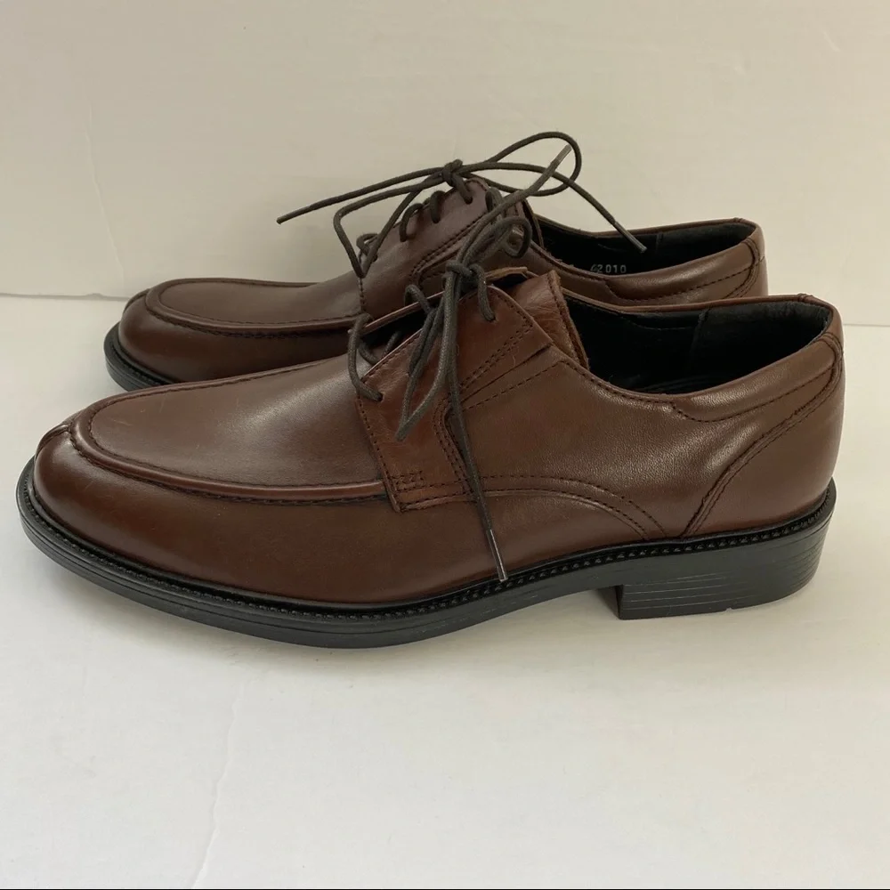 Bostonian No16 Brown Leather Loafer Lace-up 7M Mens